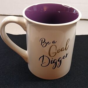 Be a Goal Digger Boss Lady Focused and Fabulous Kitsch Cottagecore Grandmacore